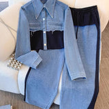 Holbrook Cropped Jacket & Wide-Leg Trouser Set