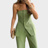 Milica - Women's top and trousers set