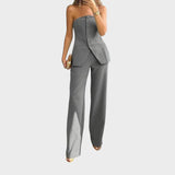 Milica - Women's top and trousers set