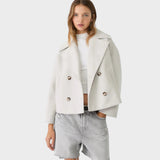 Blanche Short Double-Breasted Jacket