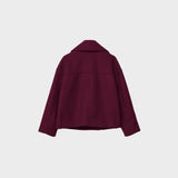 Blanche Short Double-Breasted Jacket
