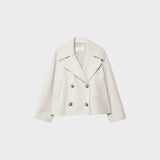 Blanche Short Double-Breasted Jacket