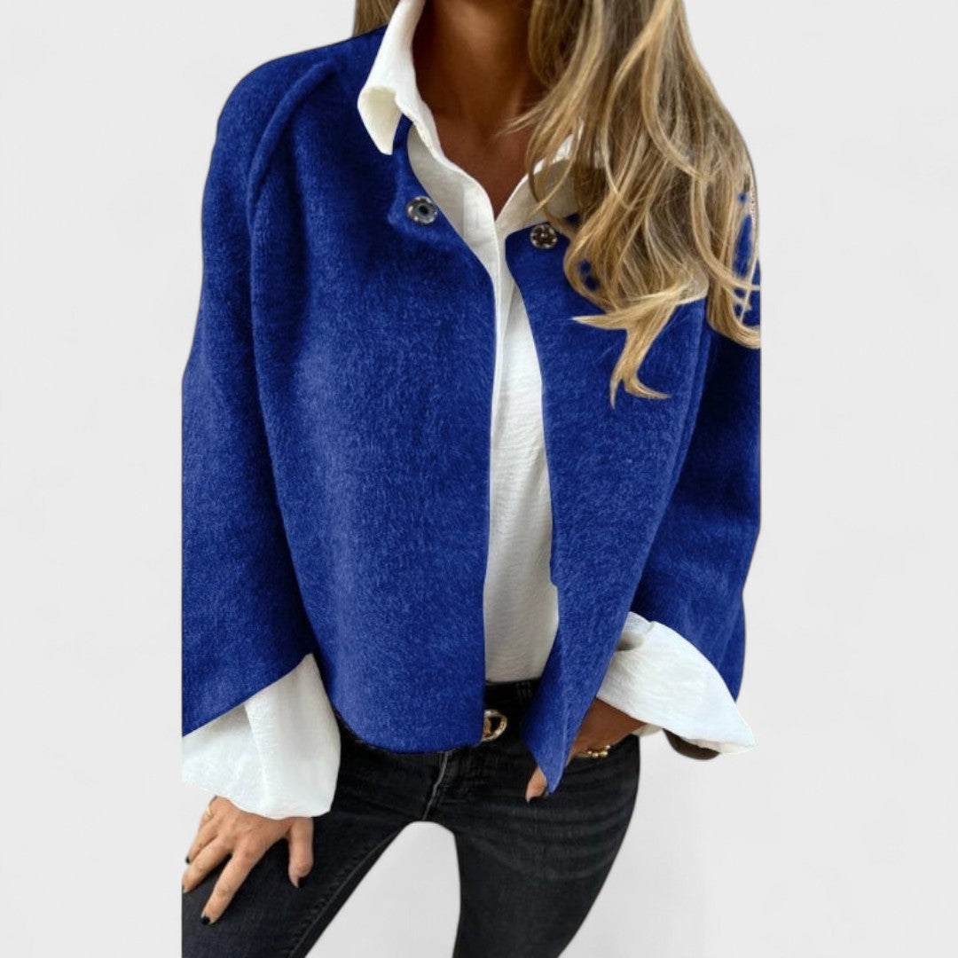 Lucia Short Jacket with Elegant Sleeves