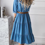Harriet Comfortable Denim Dress