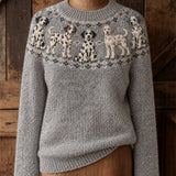 Violet Dalmatian Jumper