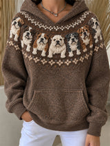 Zora Dog Print Sweatshirt