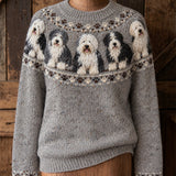 Ines Old English Sheepdog Jumper