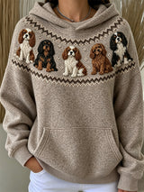 Irene Cavalier King Charles Spaniel Sweatshirt