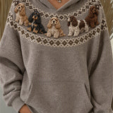 Violet Cocker Spaniel Sweatshirt