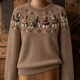 Dora Dog Print Jumper