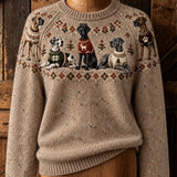 Danijela™ | Dog motif sweater