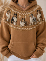 Marta™ | Rough Collie Hoodie