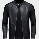 Stuart | Classic Leather-Effect Jacket