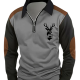 Francis | Retro Zip-Neck Jumper
