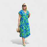 Rita – Elegant Floral Dress