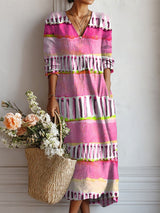 Gabrijela™ | Μακρύ Boho Φόρεμα